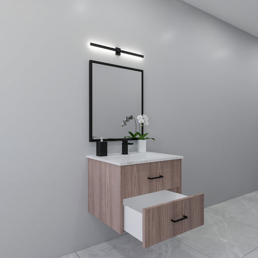 27" Walnut Vanity