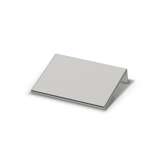 Kerf Edge Pull, 82mm, brushed nickel