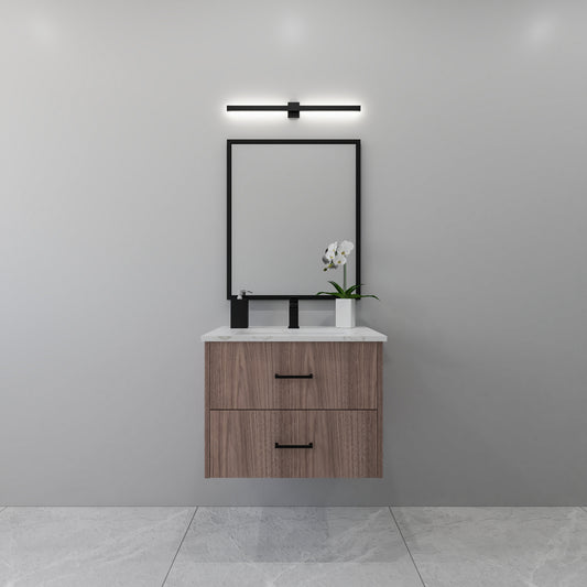 27" Walnut Vanity