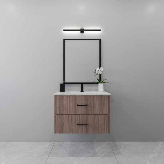 30" Walnut Vanity