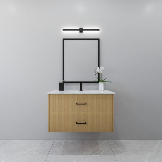 36" Oak Vanity