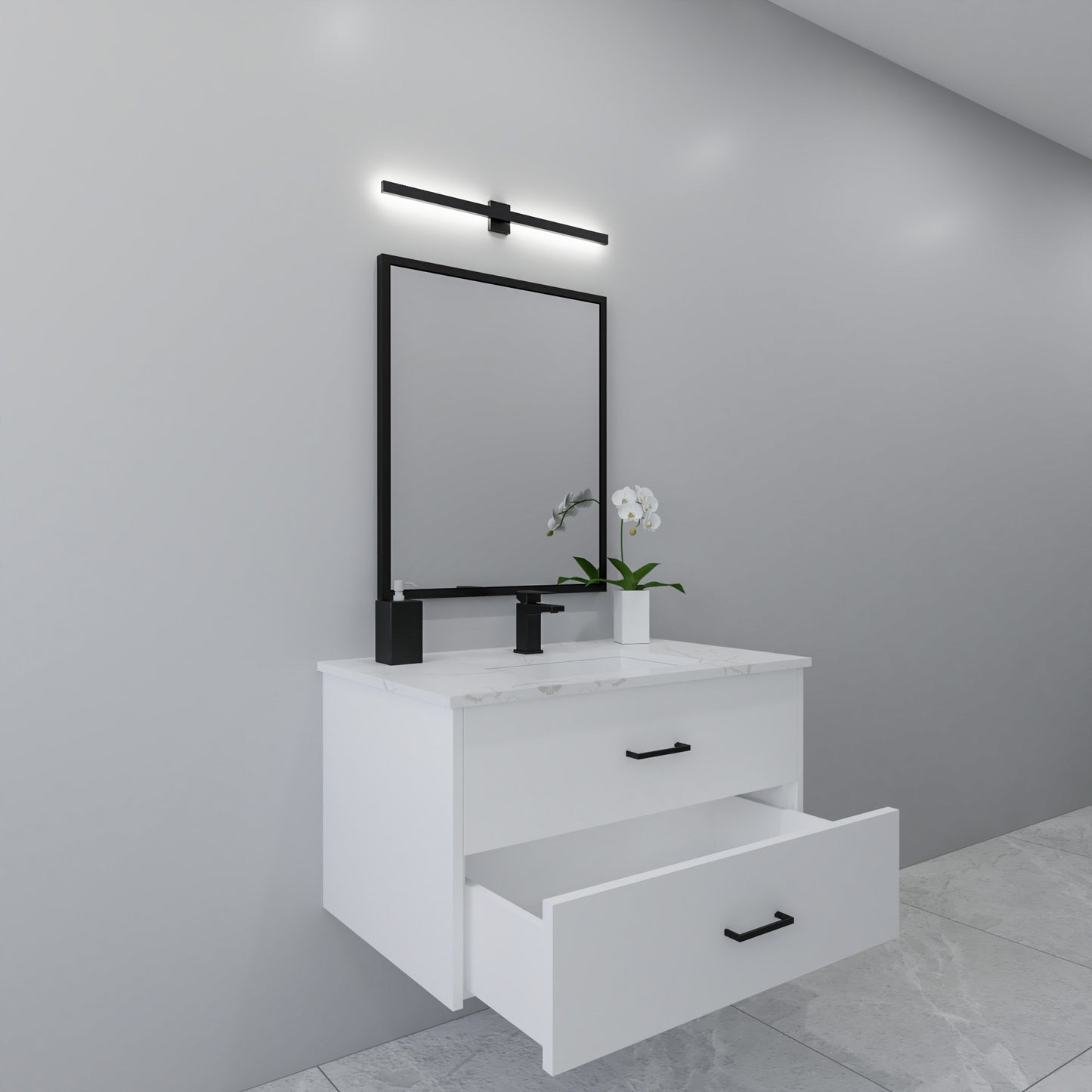 36" Painted Vanity
