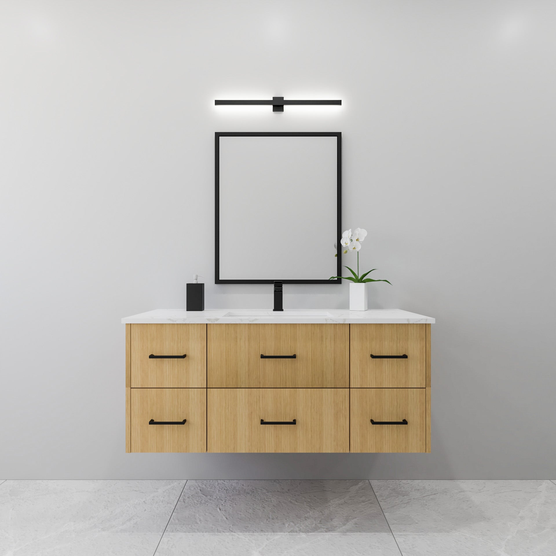 48" Oak Vanity