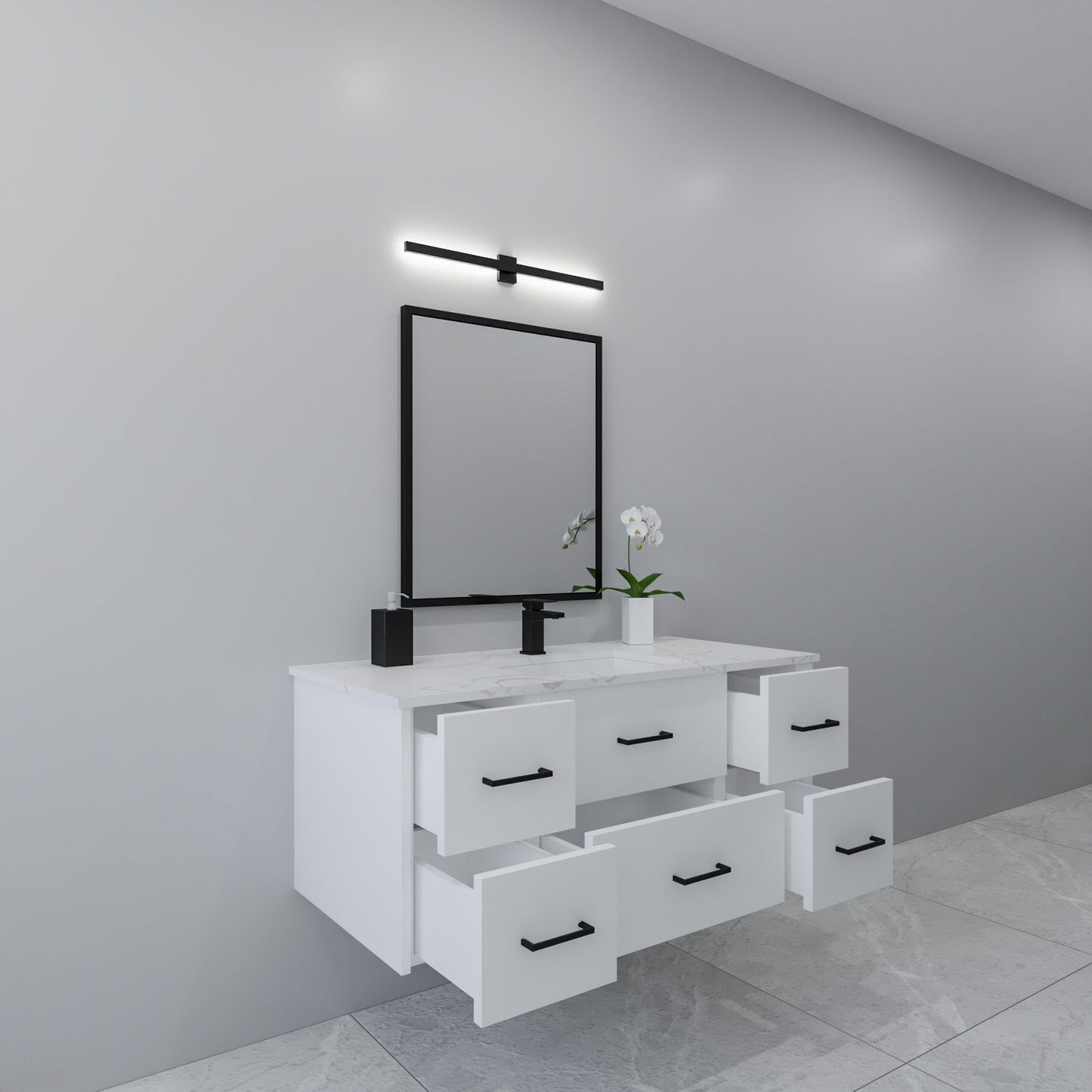 48" Painted Vanity