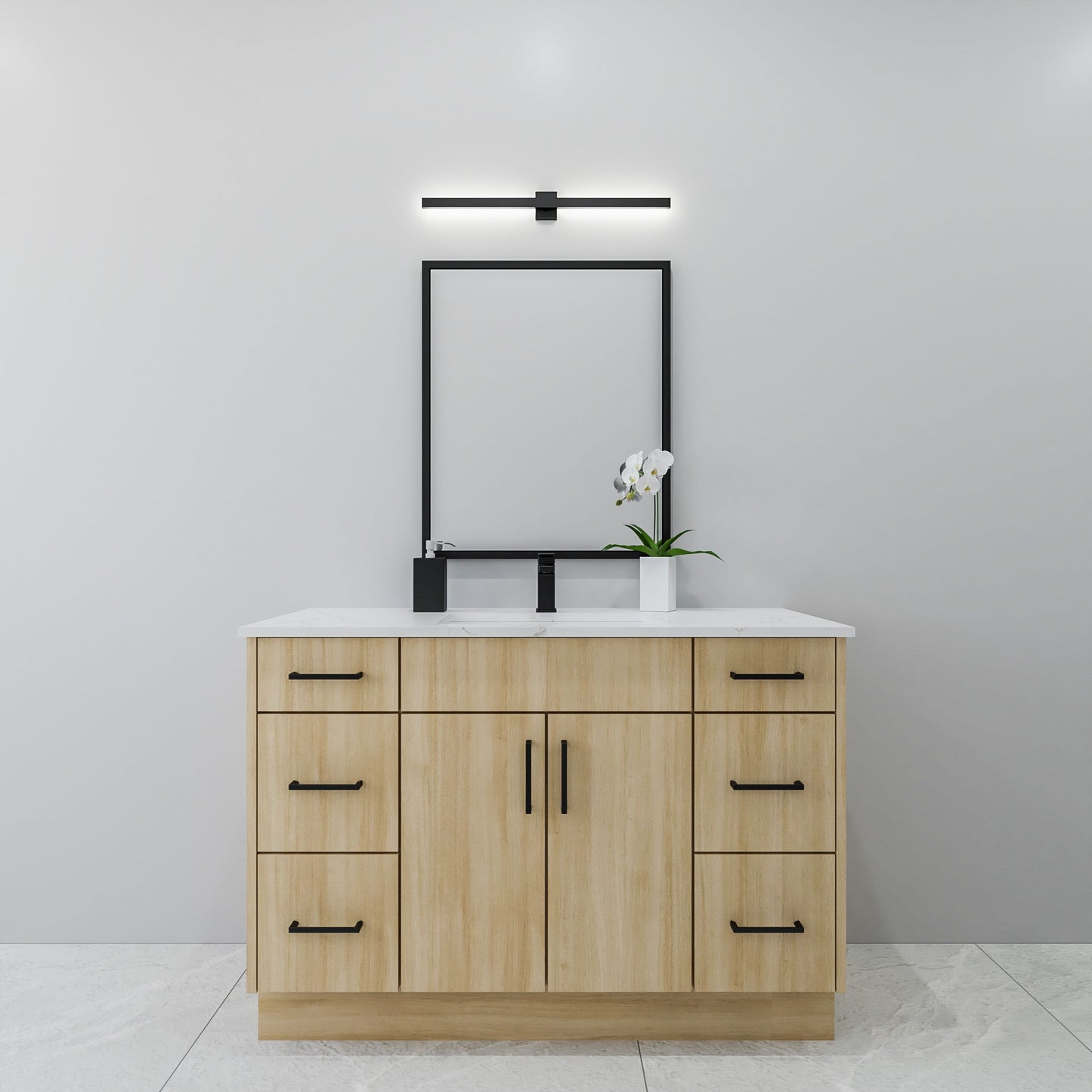 48" Oak Vanity