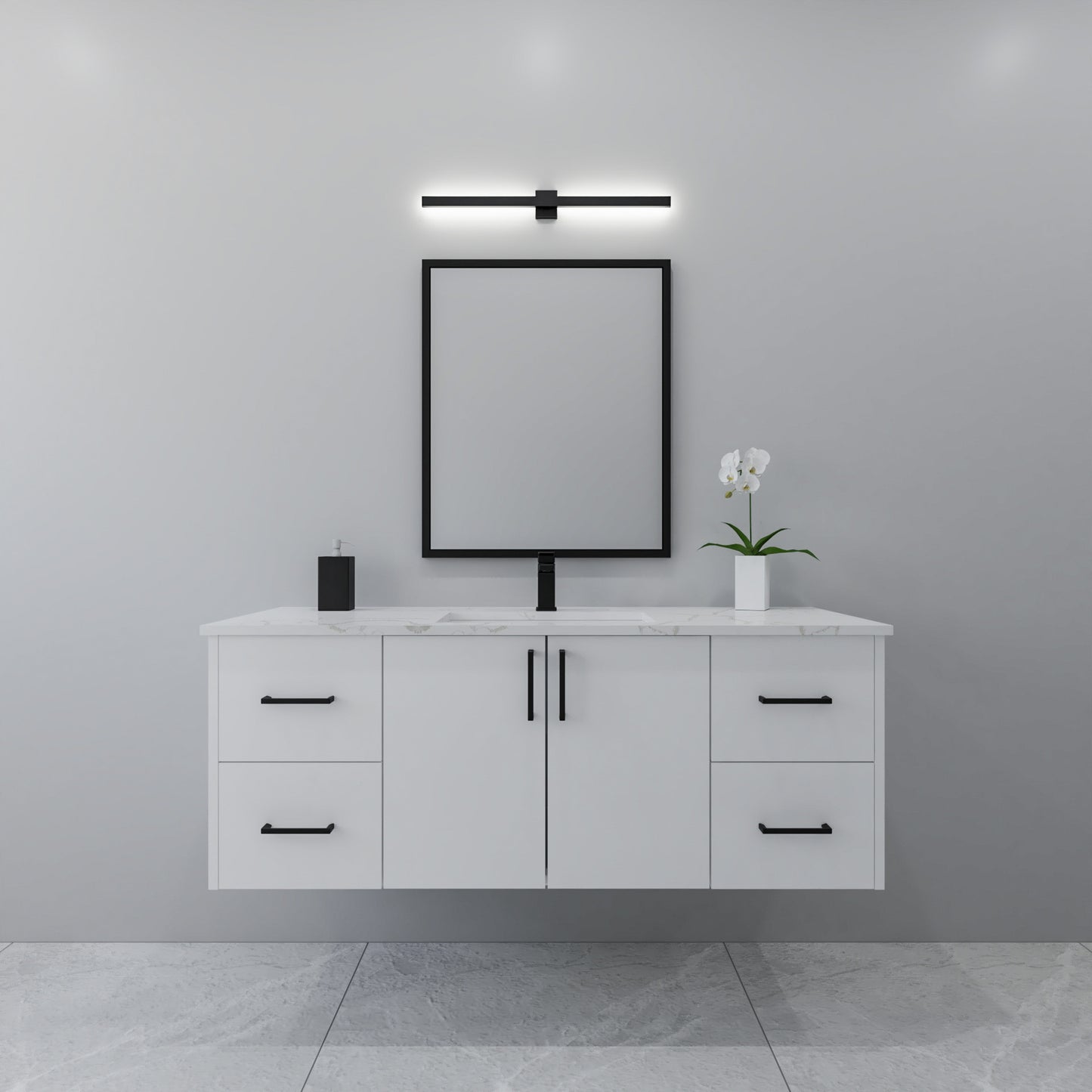 54" Painted Vanity