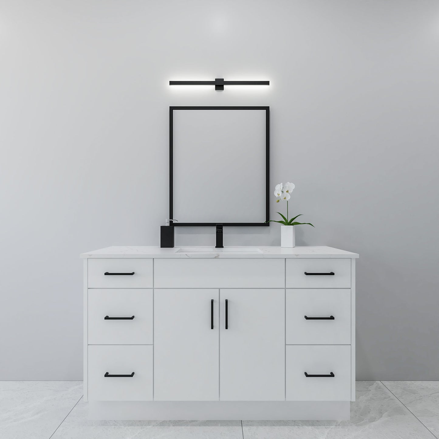 54" Painted Vanity