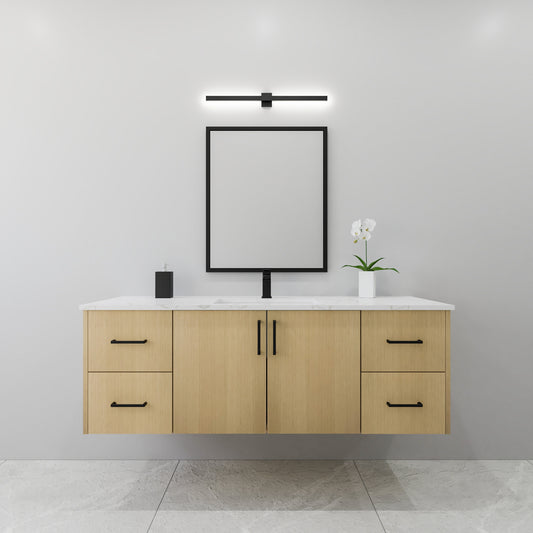 60" Oak Vanity