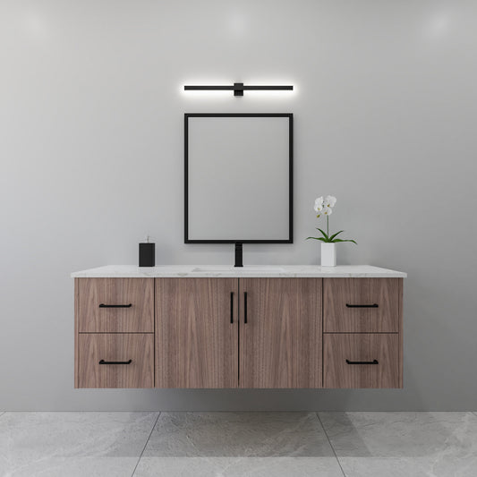 60" Walnut Vanity