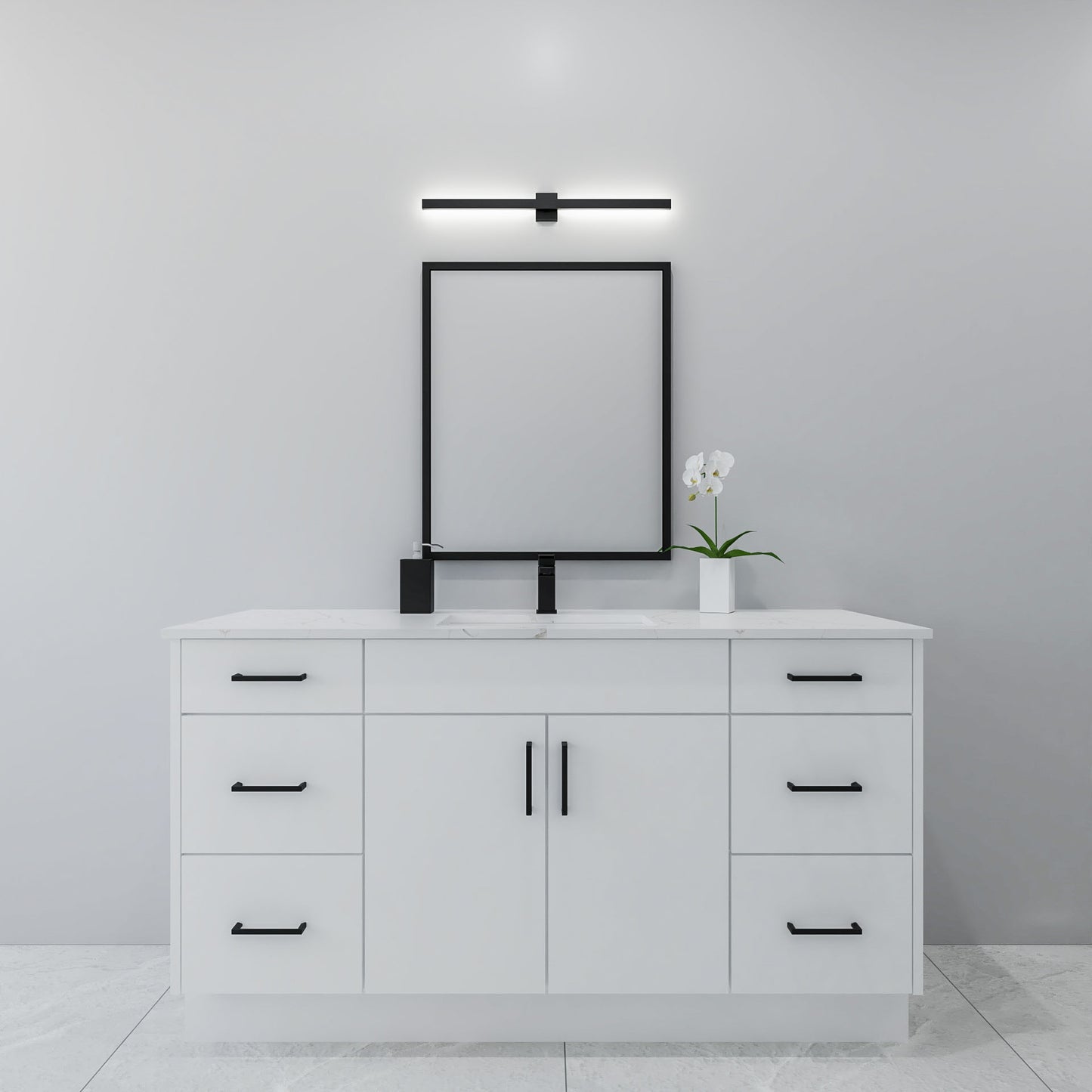60" Painted Vanity