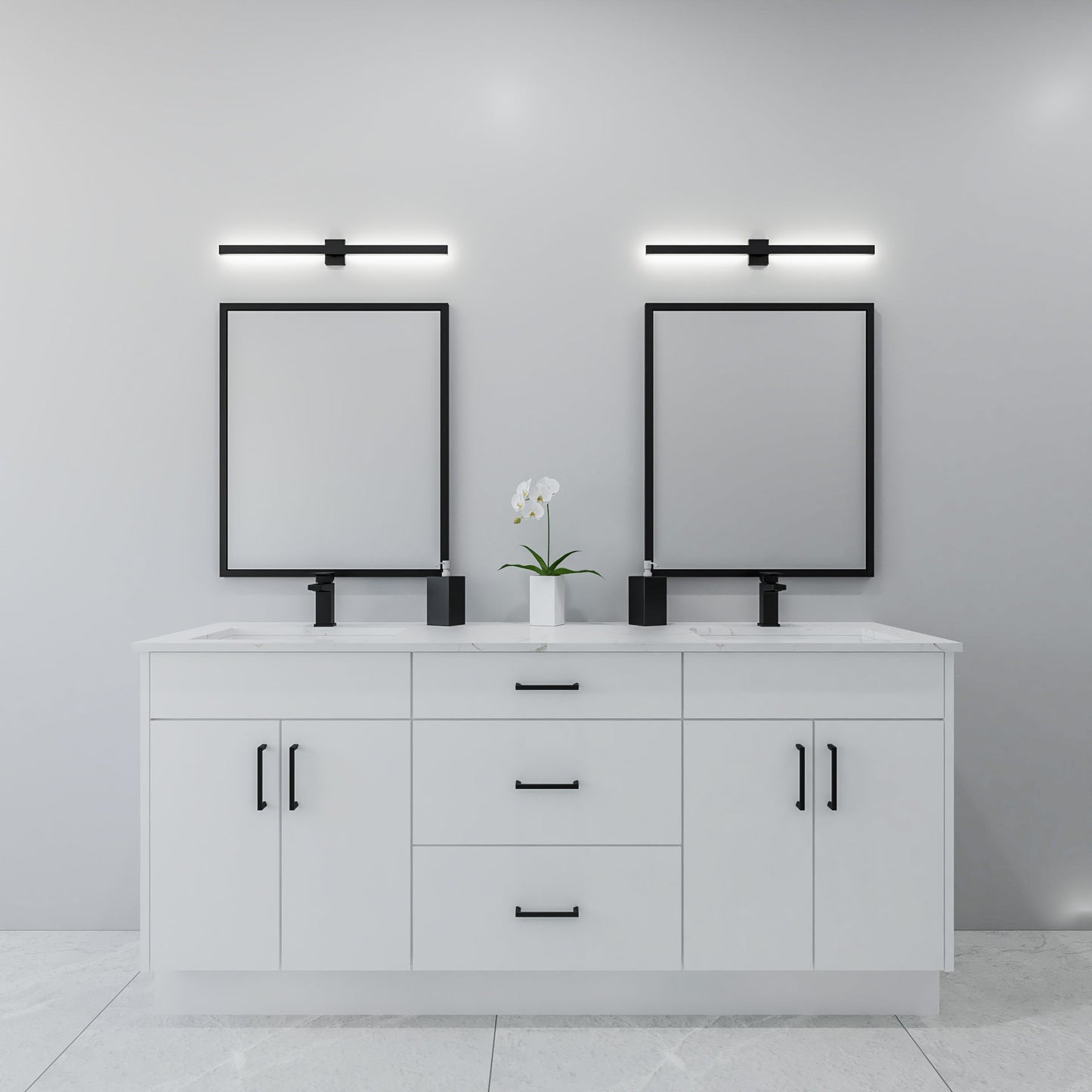 72" Painted Vanity