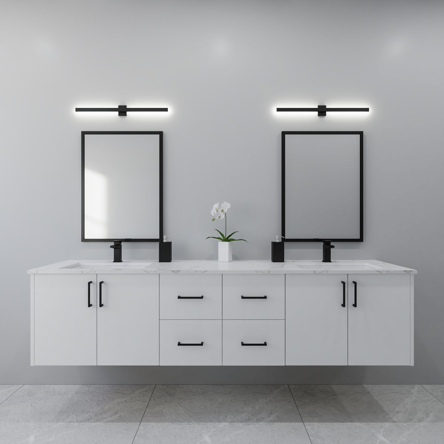 84" Painted Vanity