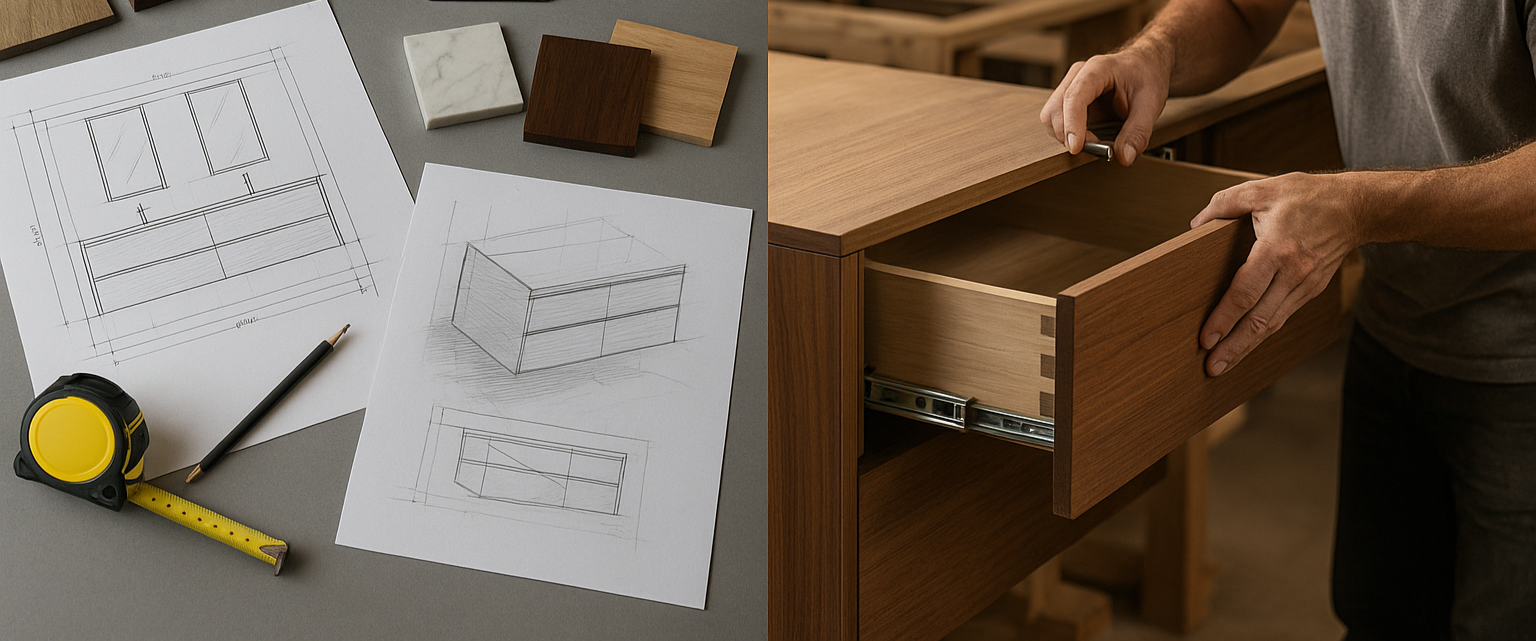 design build vanity