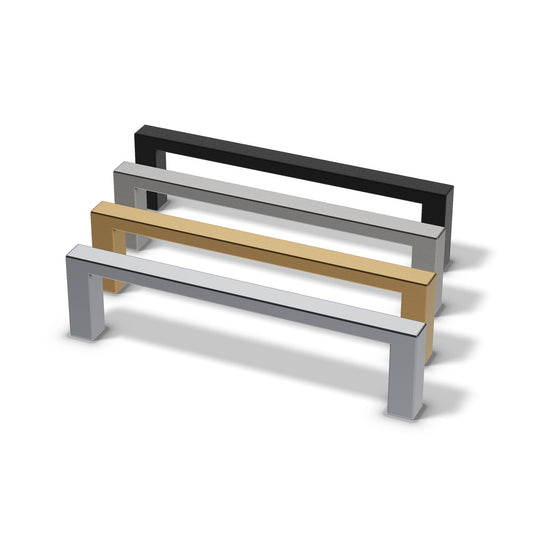 Ledger Bar Pull, 138mm, in all four finishes