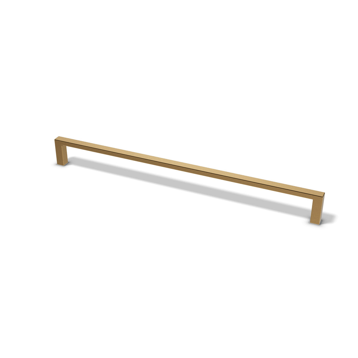Ledger Bar Pull, 330mm, brushed brass