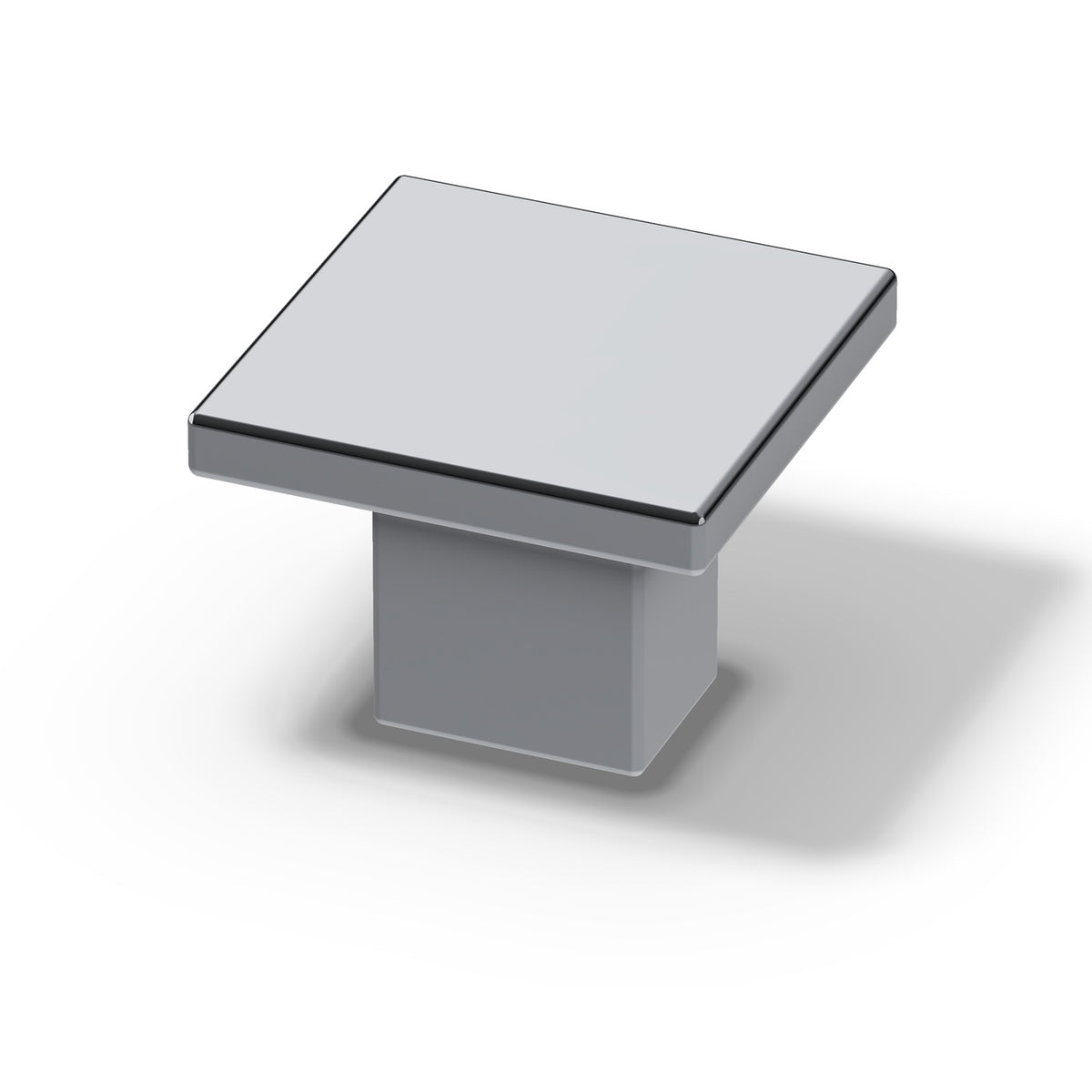 Ledger Knob, polished chrome