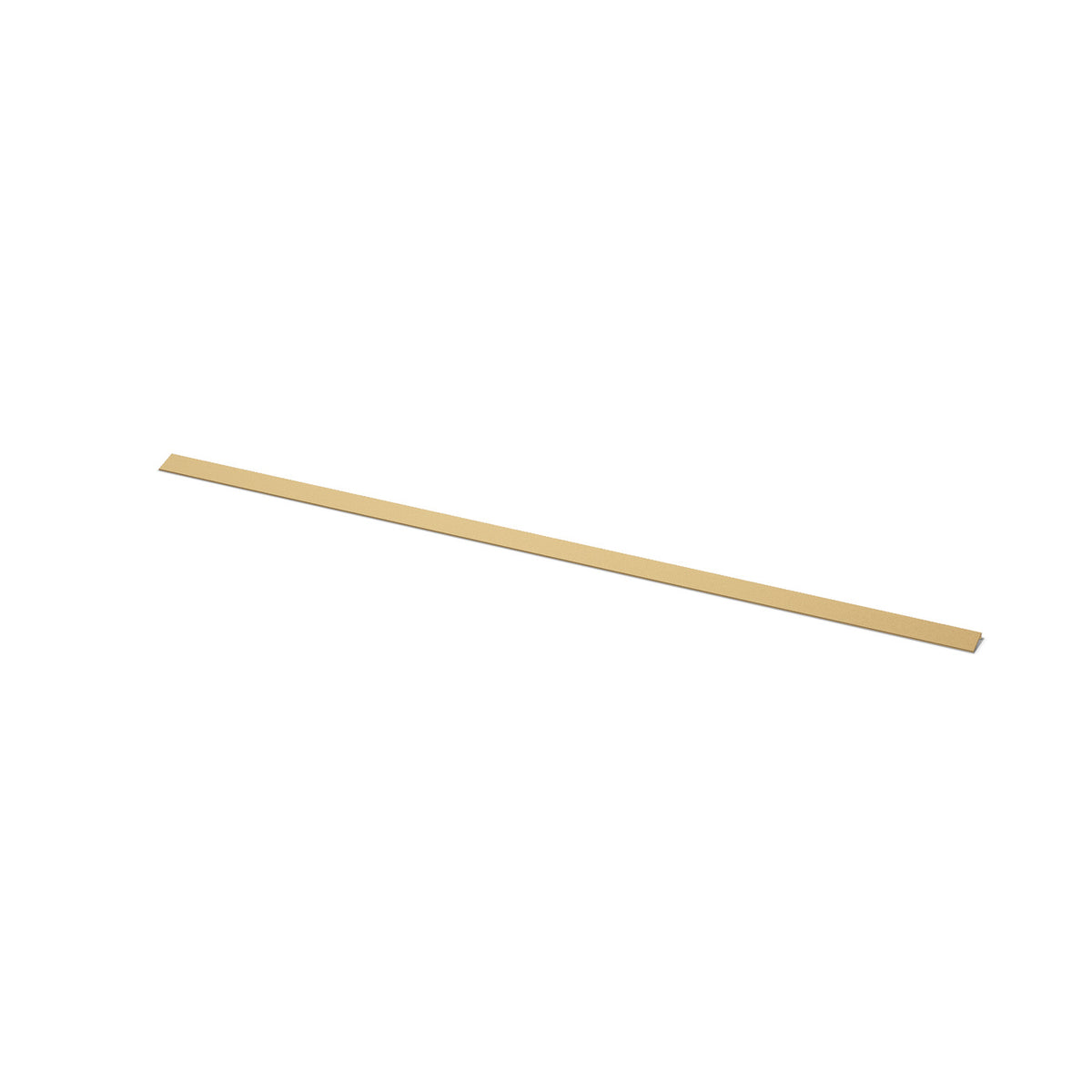 Kerf Edge Pull, 1220mm, brushed brass