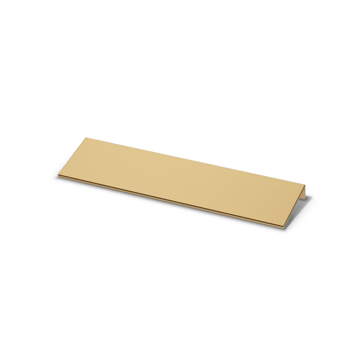 Kerf Edge Pull, 178mm, brushed brass