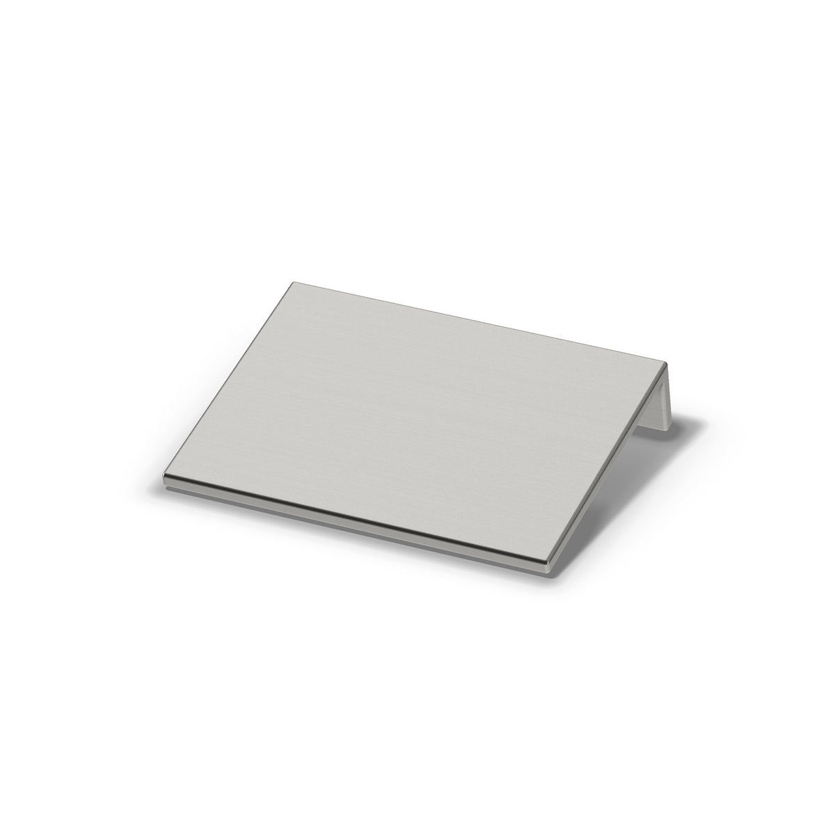 Kerf Edge Pull, 82mm, brushed nickel