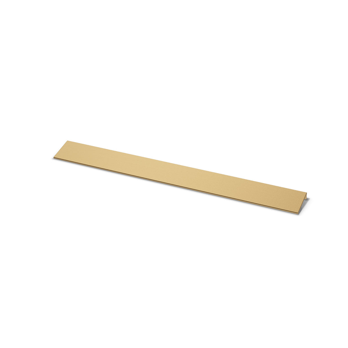 Kerf Edge Pull, 370mm, brushed brass