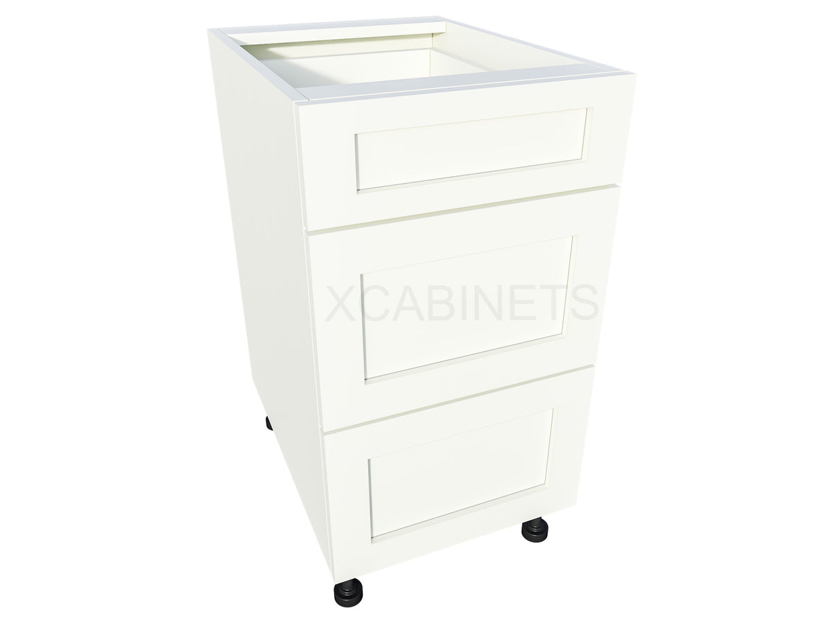 3 Drawer Base Cabinet, dimension drawing 4
