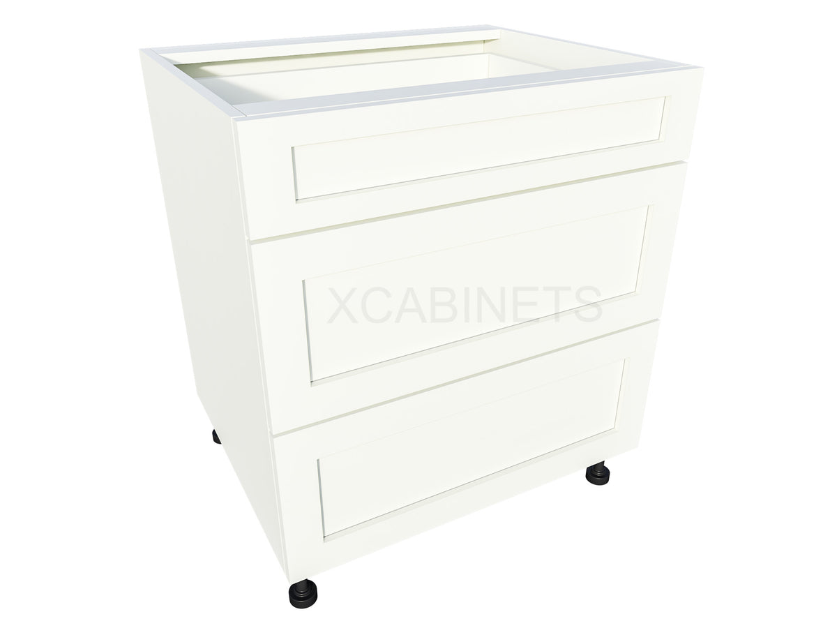 3 Drawer Base Cabinet, dimension drawing 7