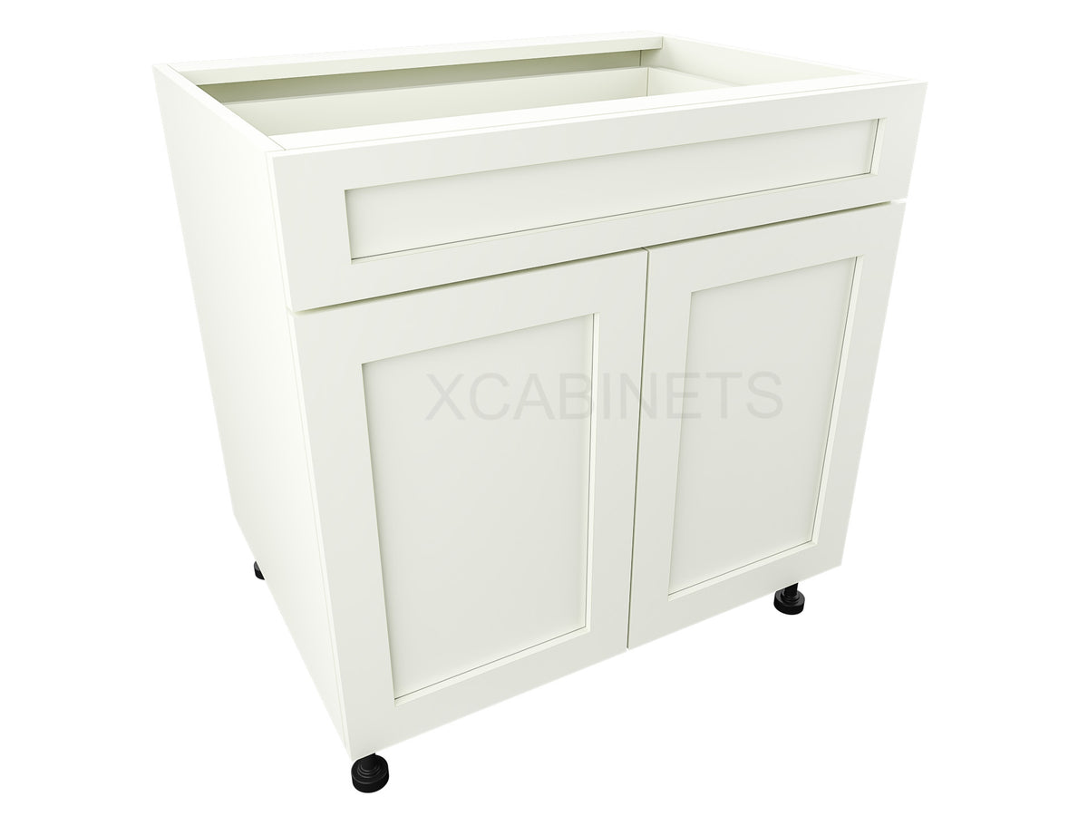 1 Drawer 2 Door Base Cabinet, dimension drawing 3