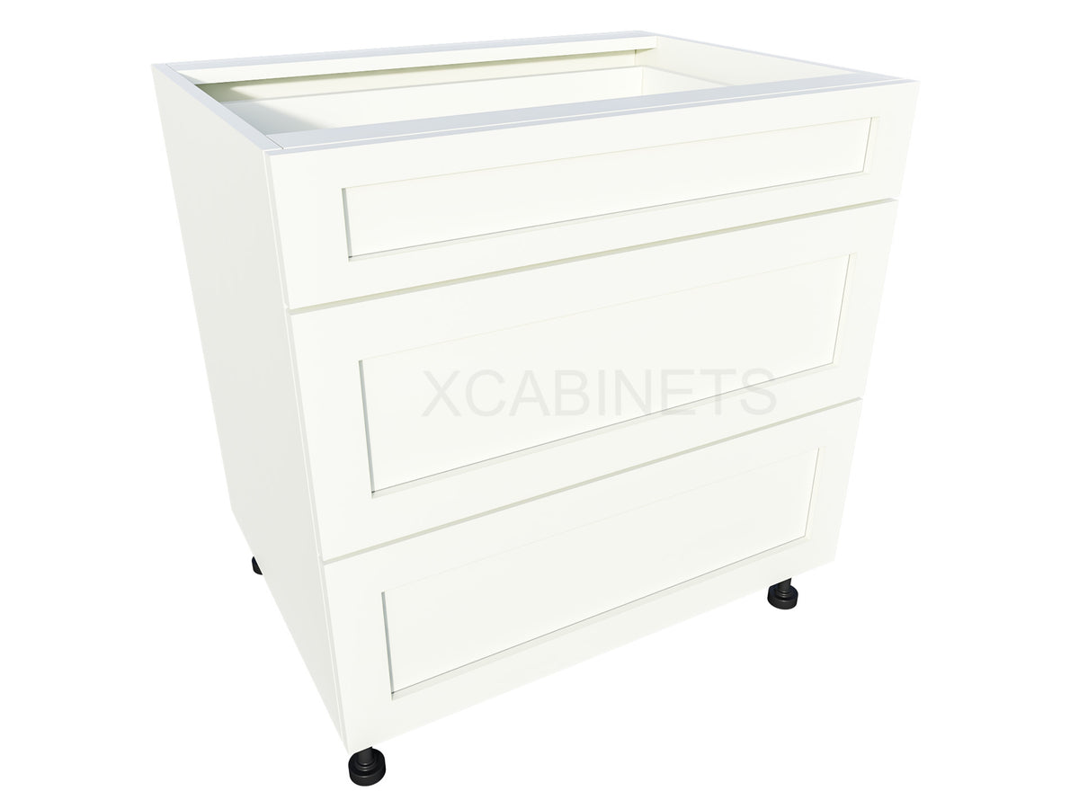 3 Drawer Base Cabinet, dimension drawing 8